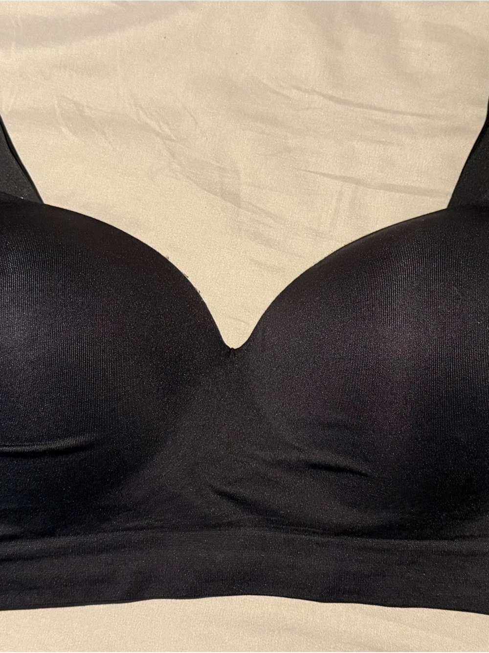 Shapermint Black Seamless Wireless T-Shirt Bra